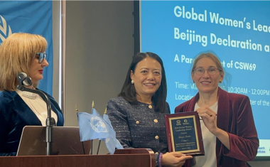 CEO Jing Zhao Cesarone Led UNWWO Global Women’s Leadership Summit CEO Jing Zhao Cesarone Led UNWWO Global Women’s Leadership Summit